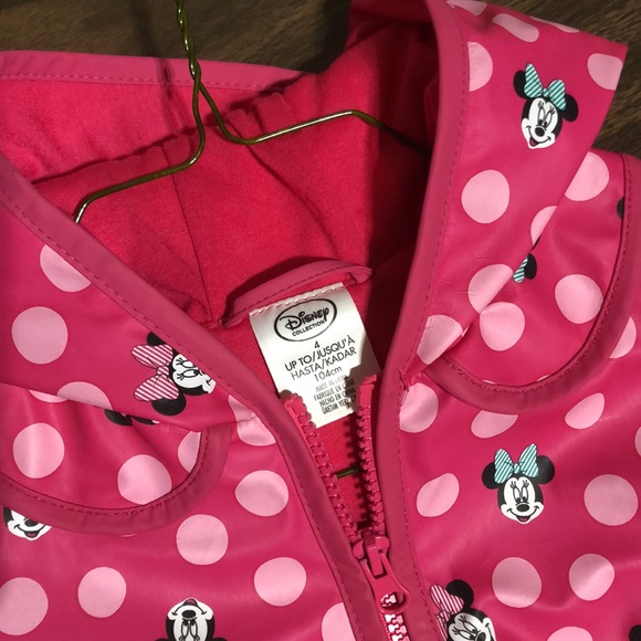 Disney Jackets & Coats Minnie Mouse Rain Jacket Poshmark